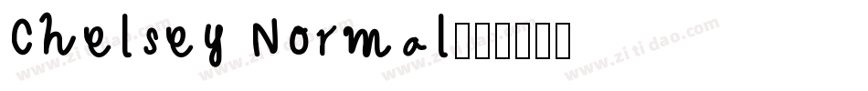 Chelsey Normal字体转换